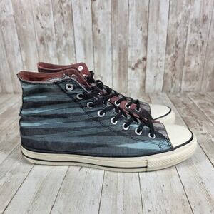 Converse All Star High Top Sneakers Unisex Striped Plaid Casual Shoes‎